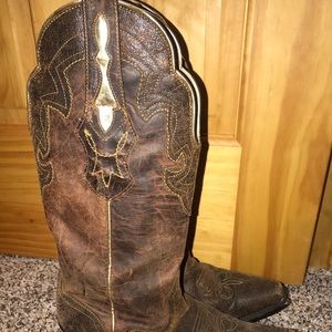 Genuine Leather Cowboy Boots
